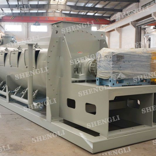 CMS-15000 單軸連續(xù)式攪拌機，用于固廢處理